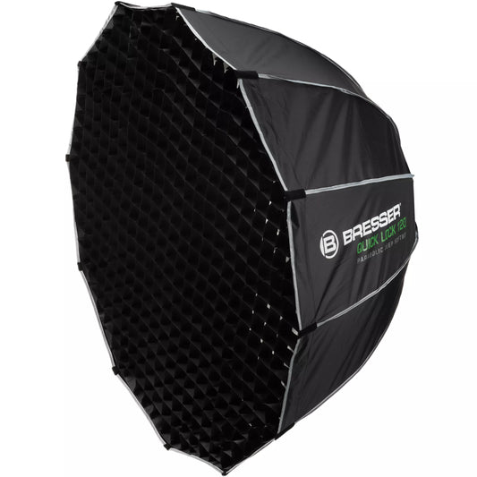 Softbox parabolique Deep Quick Lock 120 cm avec grille - Bresser