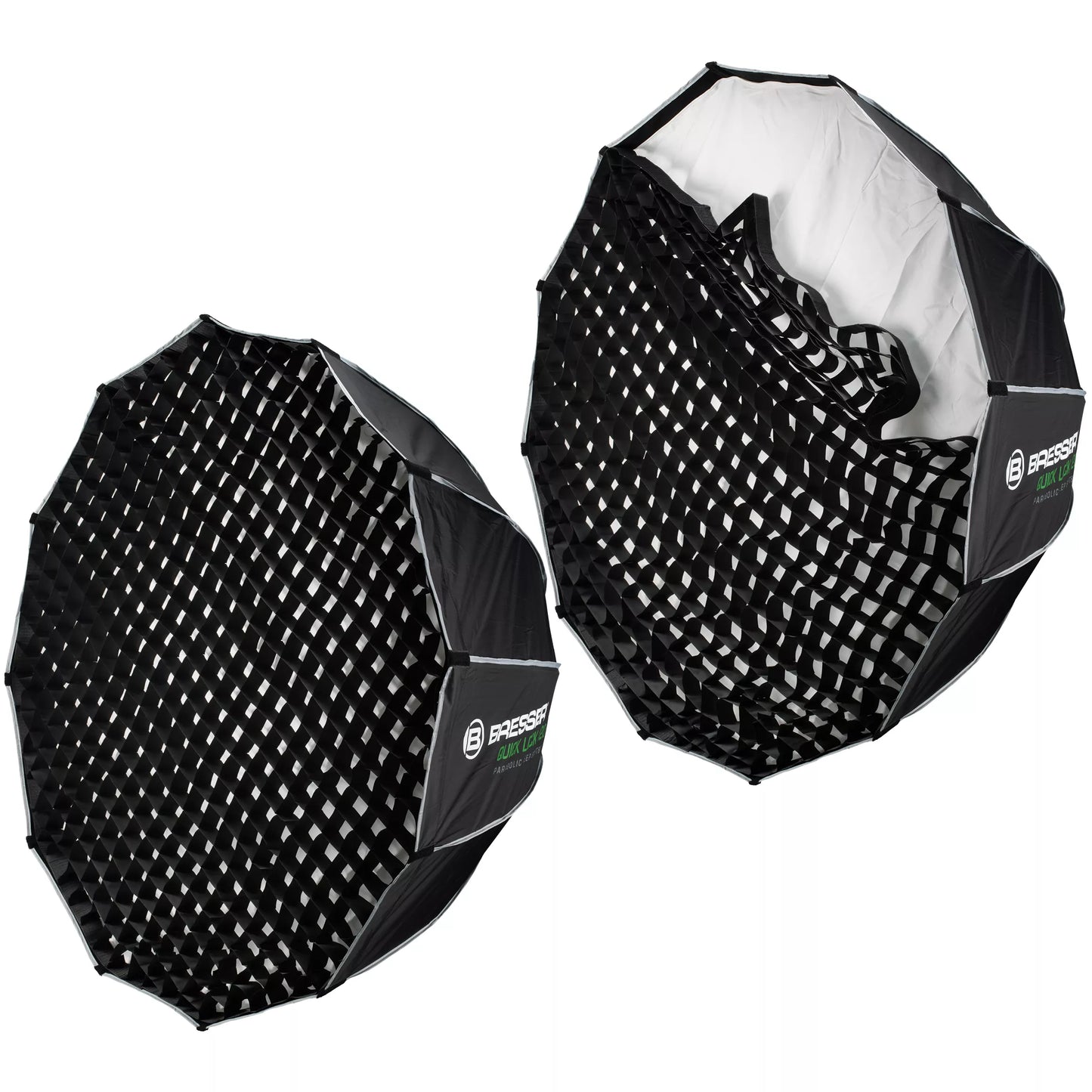 Softbox parabolique Deep Quick Lock 120 cm avec grille - Bresser