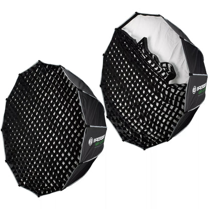Softbox parabolique Deep Quick Lock 120 cm avec grille - Bresser