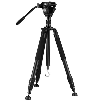 Trépied vidéo BX-10 Pro avec tête fluide 10 kg, 78–216 cm Bresser