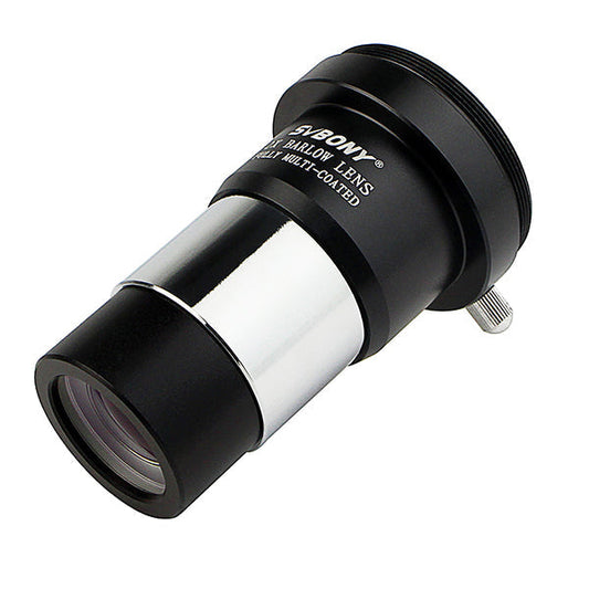 Lentille Barlow 2x pour Télescope 1.25" (31.7 mm) HD Multicouche - Svbony