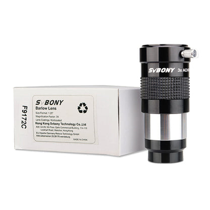 Svbony SV136 Barlow 3x 1.25 tum