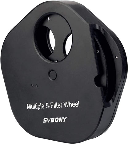 SVBONY SV133 - Filter wheel for telescope, 1.25 inches, 5 positions