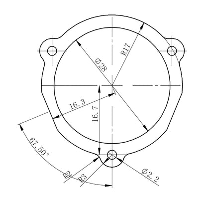 5x31,75mm suodatinpysäytysmaskit EFW-pyörille - ZWO