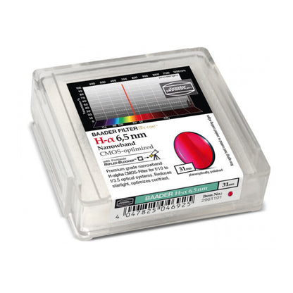 Filtre H-alpha CMOS Narrowband 31mm pour Nébuleuses - Baader