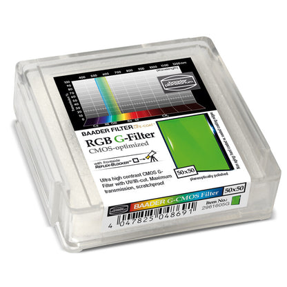 Filtre RGB-G CMOS 50x50 mm pour l'astronomie - Baader
