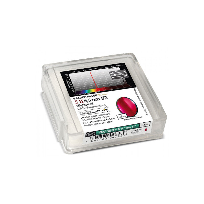 Filtre SII CMOS f/2 Haute Vitesse 31 mm - Baader