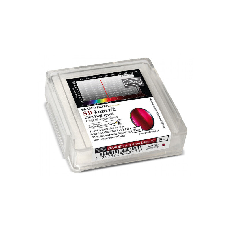 Filtre SII CMOS f/2 Ultra-Highspeed 31 mm - Baader