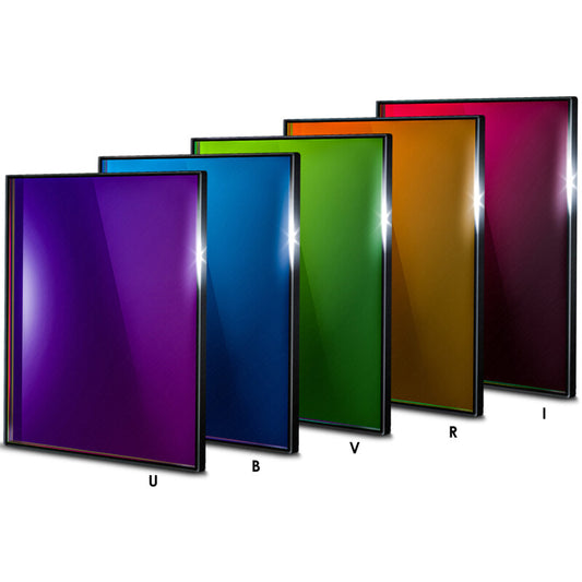 Filtre UBVRI Bessel 65x65mm pour Photométrie - Baader