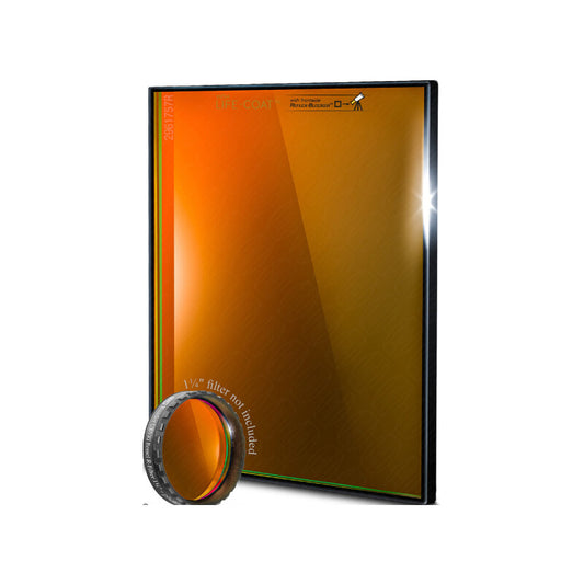 Filtre Bessel UBVRI R 100x100mm pour Photométrie - Baader