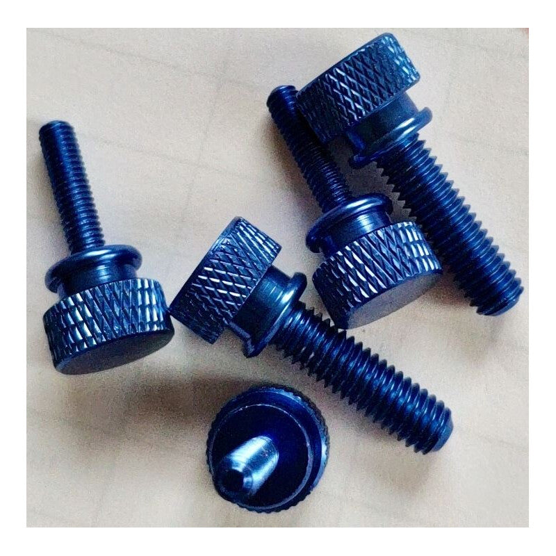 Vis moletée M4 x 14 mm pour fixation et remplacement - Lacerta