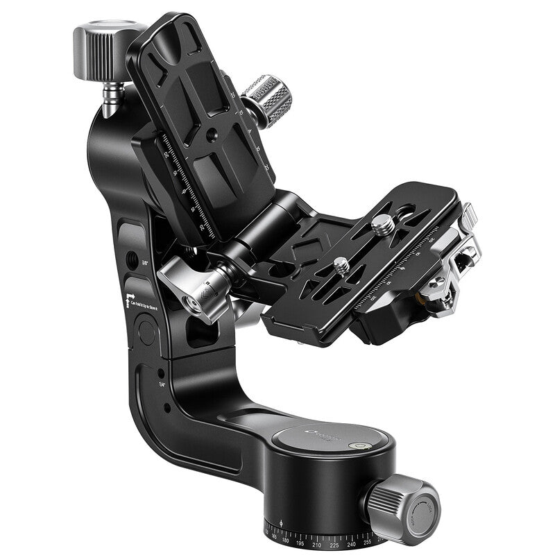 Rotule pendulaire pliable PG-2L pour téléobjectifs, charge 25 kg - Leofoto