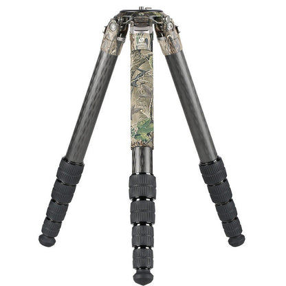 Trépied carbone camouflage Summit 154 cm pour photo et vidéo - Leofoto