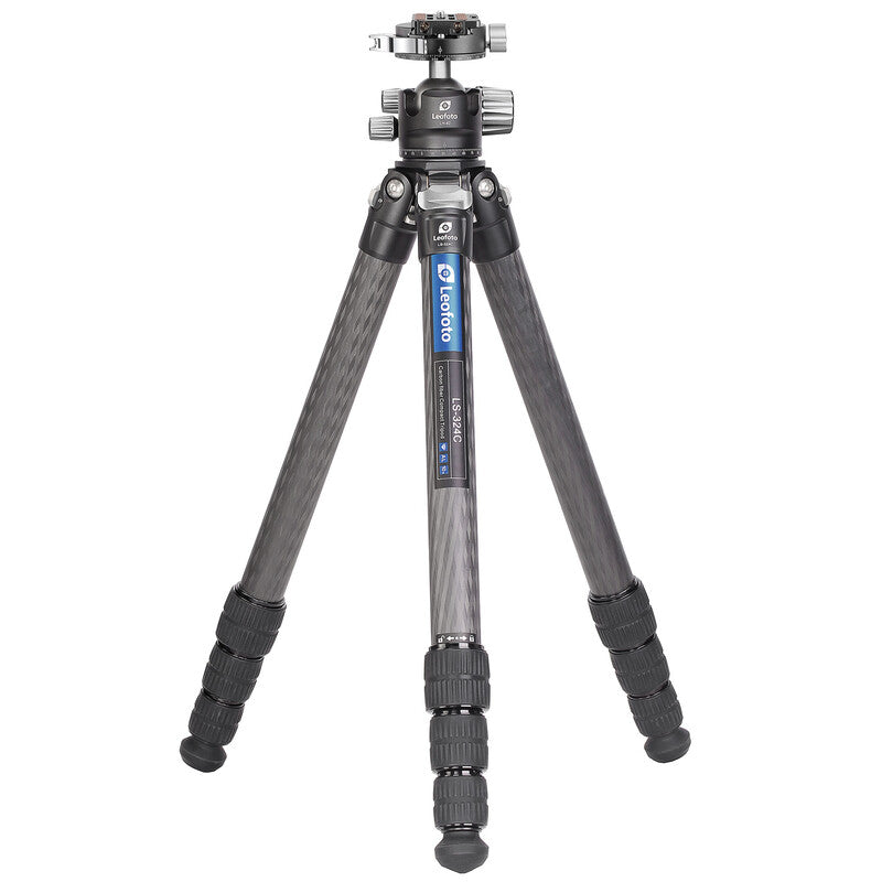 Trépied carbone Ranger LS-324C avec rotule panoramique LH-40PCL - Leofoto