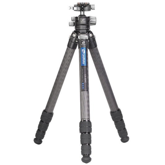 Trépied carbone Ranger LS-324C avec rotule panoramique LH-40PCL - Leofoto
