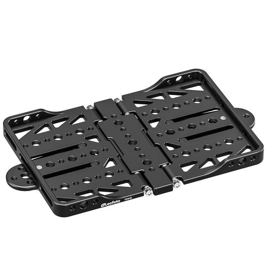 Plaque de montage pliable pour deux optiques - Leofoto