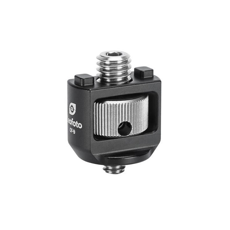 Adaptateur de filetage universel 9,5 mm vers 6,35 mm en aluminium - Leofoto
