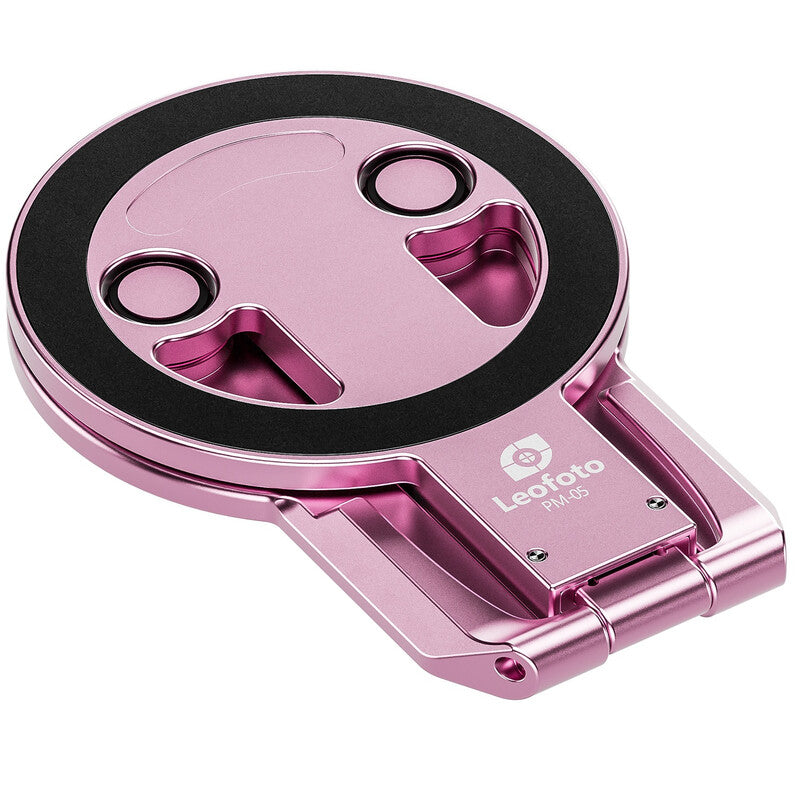 Support Magnétique pour Smartphone PM-05 Rose avec Fixation Arca-Swiss - Leofoto
