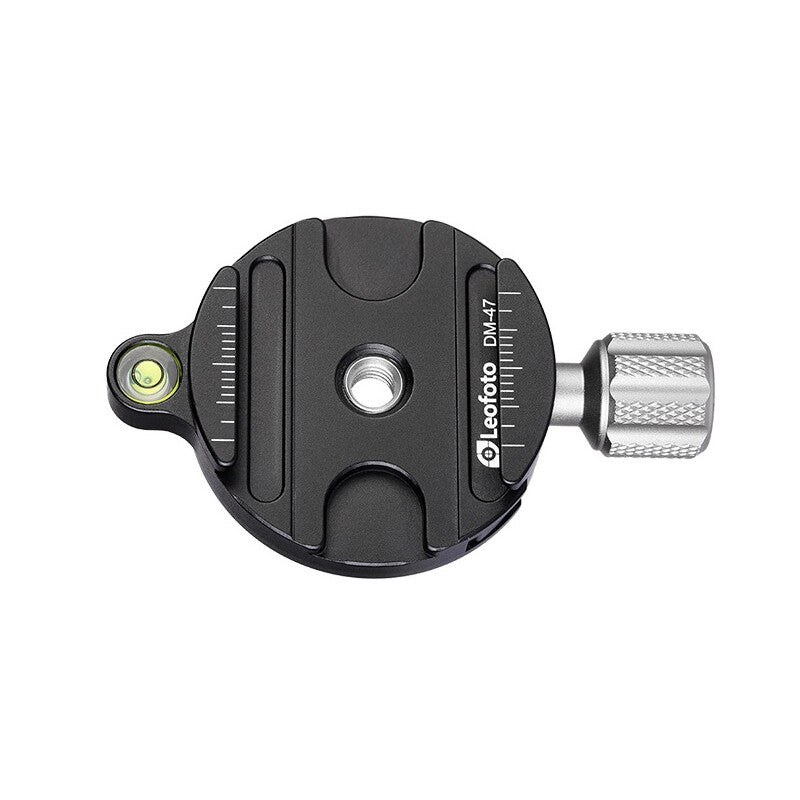 Pince de serrage rapide DM-47 Arca-Swiss en aluminium noir - Leofoto