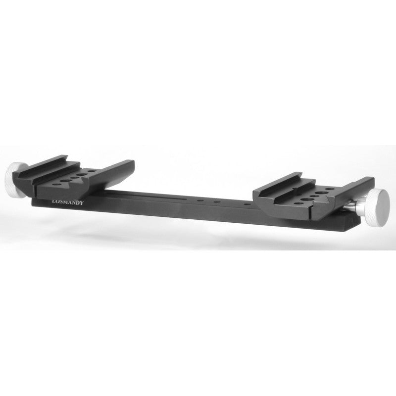 Rail de fixation Vixen pour deux instruments parallèles – Losmandy