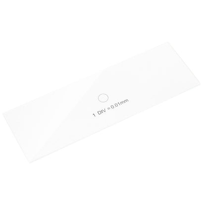 Lame de calibration pour microscope 75 × 25 × 1,1 mm – MAGUS
