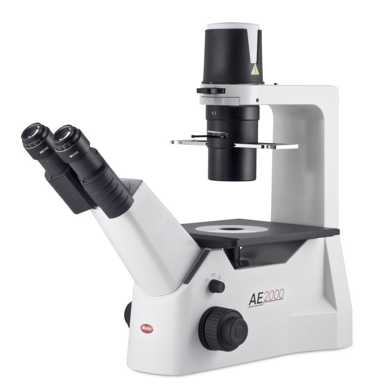 Microscope inversé binoculaire AE2000 pour cellules vivantes - Motic