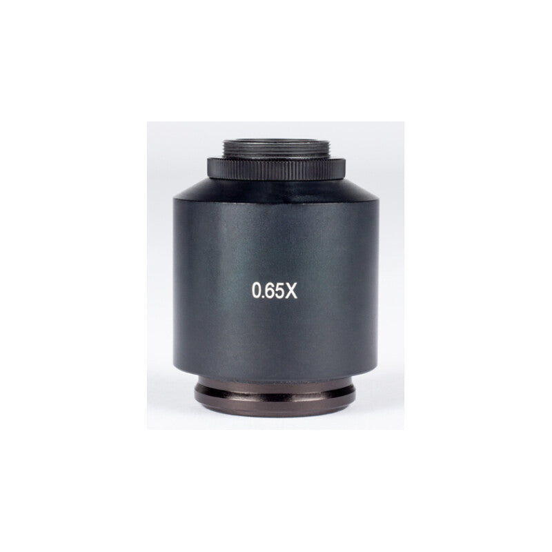Adaptateur caméra C-Mount focalisable 0,65x pour microscope trinoculaire - Motic