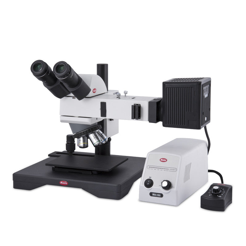 Microscope métallographique binoculaire BA310 MET-H 50x à 500x - Motic
