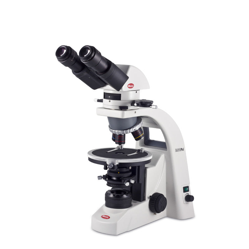Microscope polarisant binoculaire BA310 POL 40x à 600x - Motic