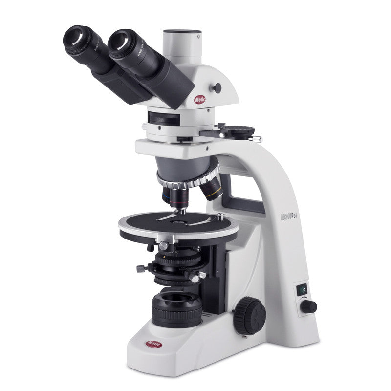 Microscope polarisant trinoculaire BA310 POL - Motic