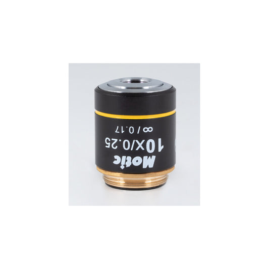 Objectif de microscope CCIS plan achromatique 10x/0,25 – Motic