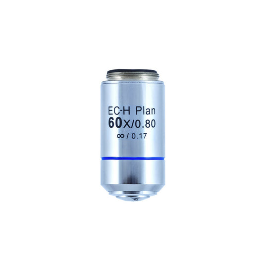 Objectif de microscope plan achromatique CCIS EC-H PL 60x/0,80 - Motic