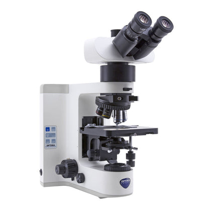 Microscope trinoculaire B-1000BF champ clair sans objectifs, X-LED8 8 W - Optika