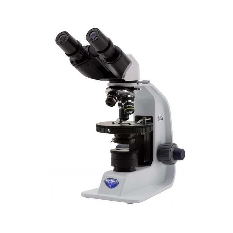 Microscope binoculaire à polarisation 40x à 400x B-150P-BRPL sur batterie - Optika