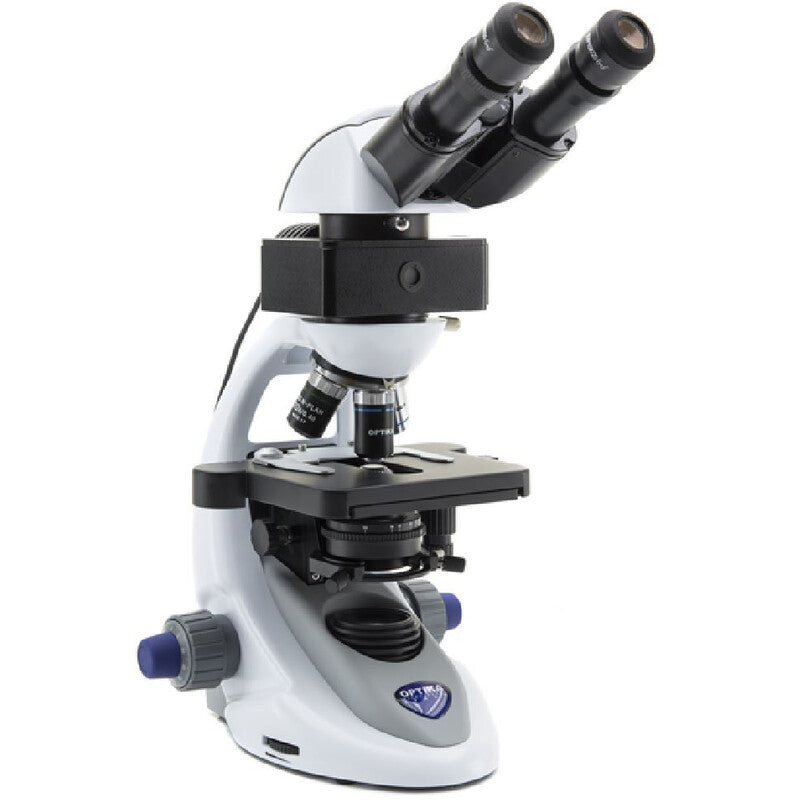 Microscope binoculaire pour champ clair et fluorescence jusqu’à 500x - Optika