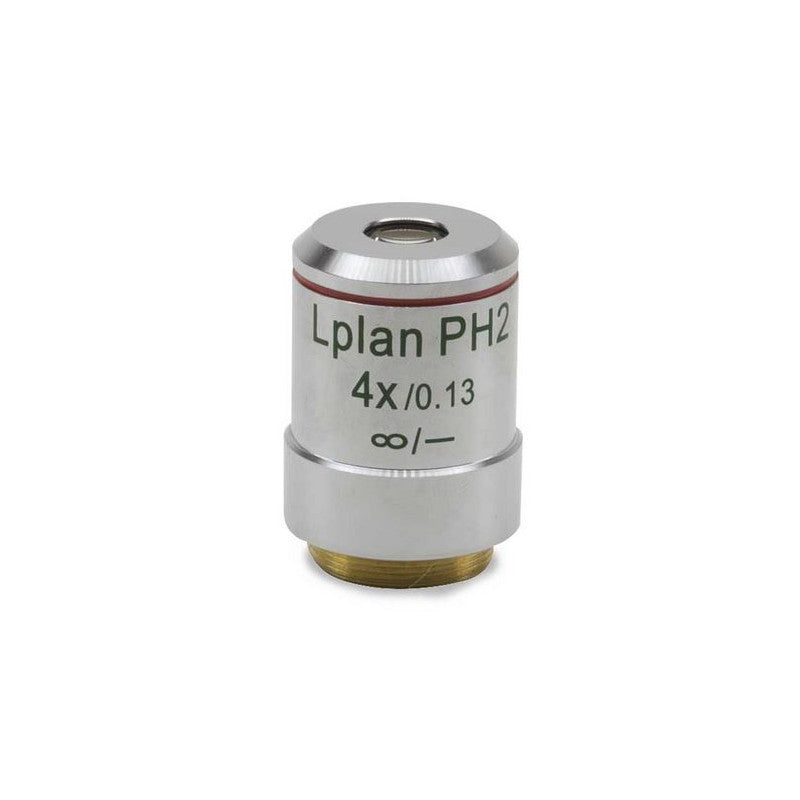 Objectif IOS LWD W-PLAN PH 4x/0,13 pour microscope - Optika