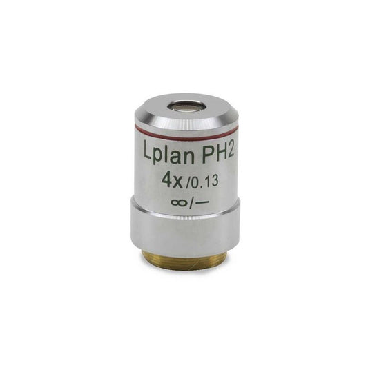 Objectif IOS LWD W-PLAN PH 4x/0,13 pour microscope - Optika