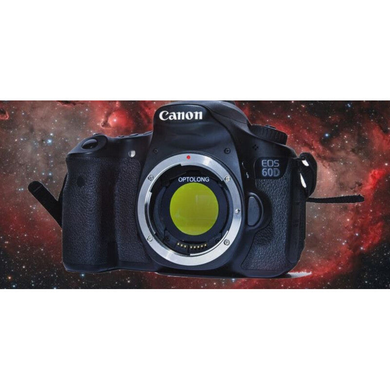 Filtre Clip L-eNhance Dual-Bandpass pour Canon APS-C EOS - Hα/Hβ/OIII - réduction pollution lumineuse - pour l'astronomie - Optolong