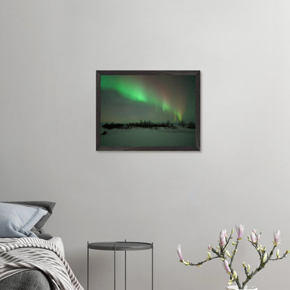 Poster Aurores Boréales – Élégance naturelle sous le ciel polaire