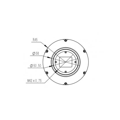 Caméra QHY294Pro Mono 4/3 Back-Illuminated CMOS - 2 modes d'acquisition pour l'astronomie - QHY