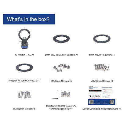Off-Axis-Guider L Pro pour l'astronomie - QHY