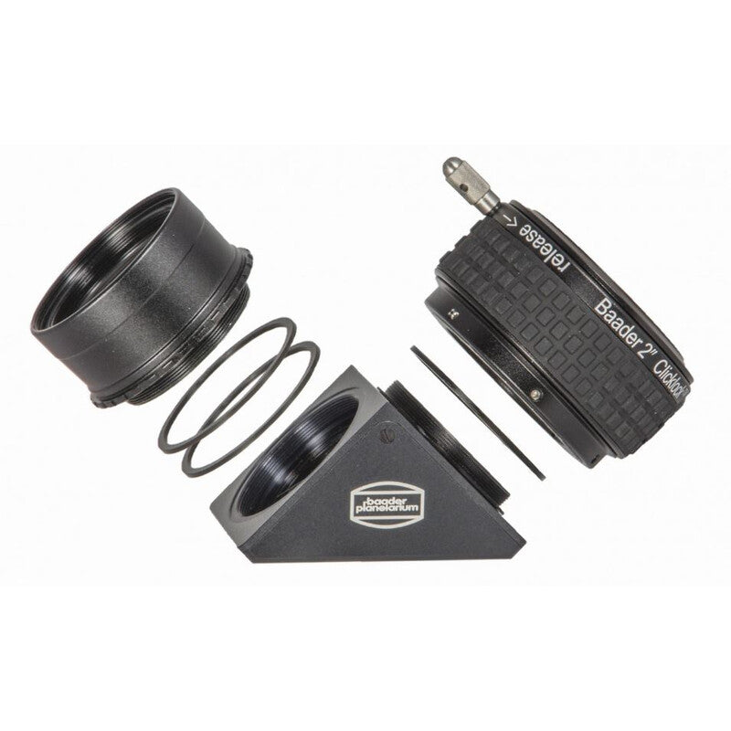 Renvoi coudé à miroir MaxBright Universal 90° T-2 diélectrique - Baader