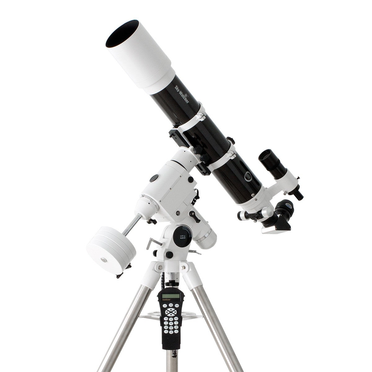 Luneta Sky-Watcher Black Diamond 120ED f/7.5 na Montagem HEQ5 Pro Go-To