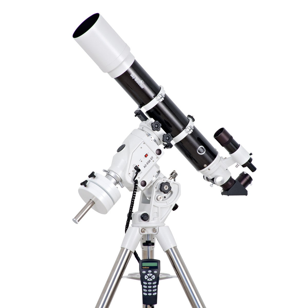 Lunette Sky-Watcher Black Diamond 120ED f/7.5 sobre Montura AZ-EQ6 Pro Go-To