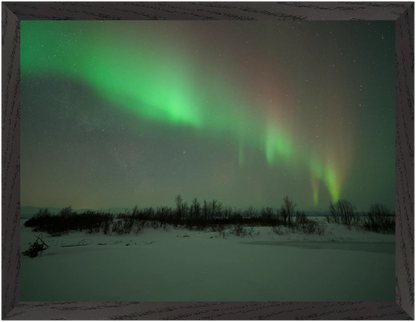 Poster Aurores Boréales – Élégance naturelle sous le ciel polaire