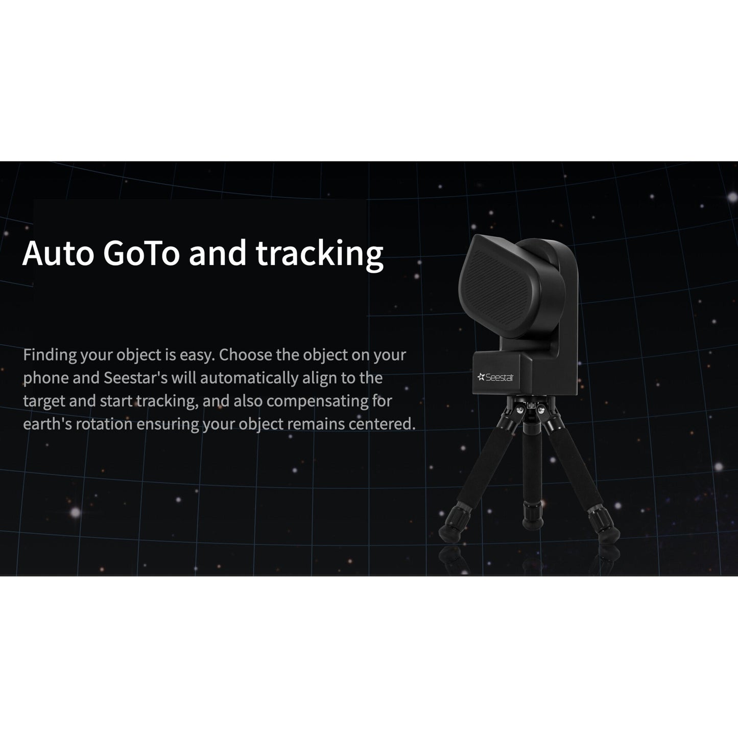 Télescope All-in-One Seestar S50 pour l'astronomie - ZWO
