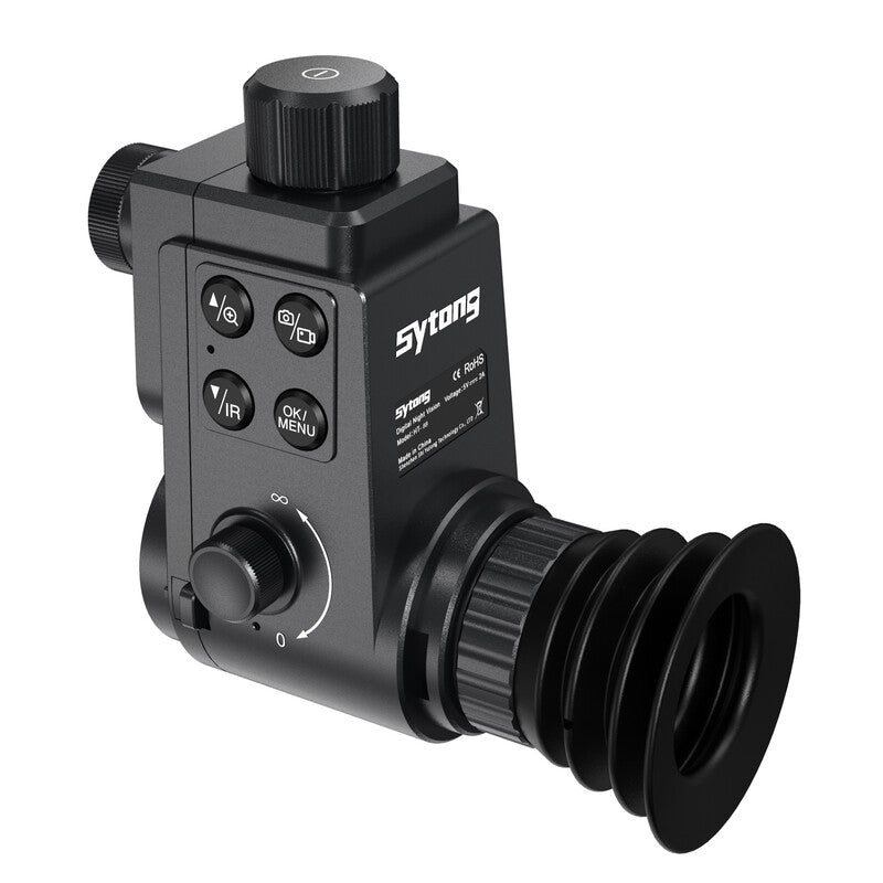 Monoculaire de vision nocturne HT-88 German Edition 16 mm IR 940 nm avec adaptateur pour oculaire de diamètre extérieur 45 mm - Sytong