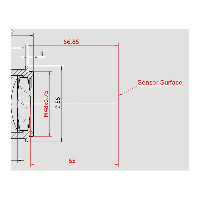 Correcteur de coma réducteur 0,73x 50,8 mm pour Newton - TS Optics