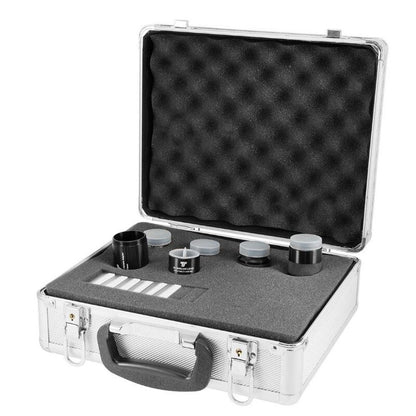 Coffret d’oculaires 31,8 mm avec Barlow 2x et filtres TS Optics