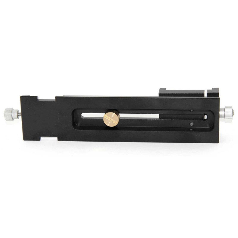 Rail prismatique type Vixen avec deux pinces et support chercheur - TS Optics